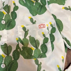 KATIE KIME Women’s Cactus Button Down Blouse